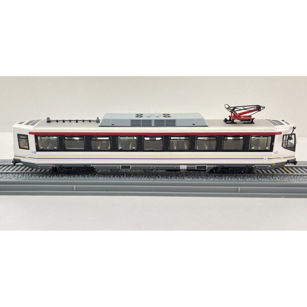 80M Model MTR18702 - MTR Light Rail Vehicle LRV Phase IV 2009 No 1127 - Scale 1:87