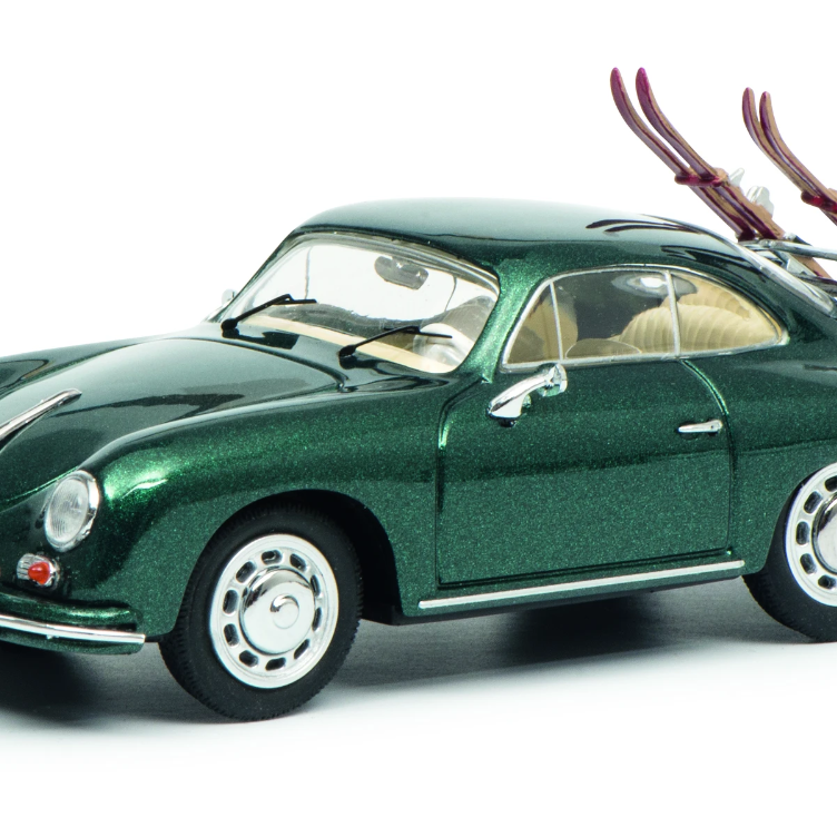 Schuco 450255900 Porsche 356 A Coupe Ski holiday - Edition 70 Years Porsche 777 only 1:43