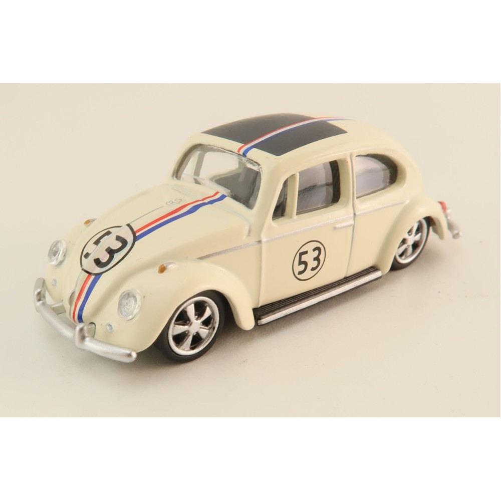 Schuco 452033400 Volkswagen VW T1 with Trailer and VW Beetle Herbie No 53 - Scale 1:64
