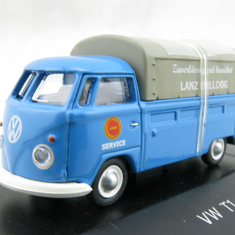 Schuco 452634000 Volkswagen VW T1C Lanz Bulldog Pickup Scale H0 1:87