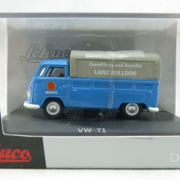 Schuco 452634000 Volkswagen VW T1C Lanz Bulldog Pickup Scale H0 1:87