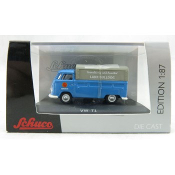 Schuco 452634000 Volkswagen VW T1C Lanz Bulldog Pickup Scale H0 1:87