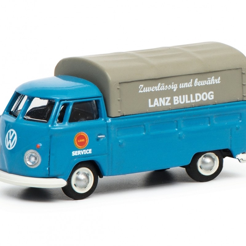 Schuco 452634000 Volkswagen VW T1C Lanz Bulldog Pickup Scale H0 1:87