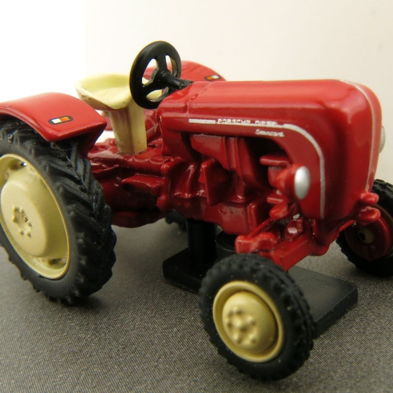 Schuco 452641500 Red Porsche Standard Diesel Tractor - H0 Scale 1:87