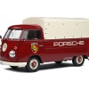 Solido S1806707 VW Volkswagen T1 Pick Up Combi Porsche Service 1950 Red - Scale 1:18