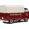 Solido S1806707 VW Volkswagen T1 Pick Up Combi Porsche Service 1950 Red - Scale 1:18