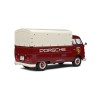 Solido S1806707 VW Volkswagen T1 Pick Up Combi Porsche Service 1950 Red - Scale 1:18