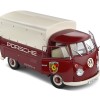 Solido S1806707 VW Volkswagen T1 Pick Up Combi Porsche Service 1950 Red - Scale 1:18
