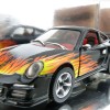 Siku 1006 Porsche 911 Blackline Flames - Scale 1:55