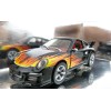 Siku 1006 Porsche 911 Blackline Flames - Scale 1:55