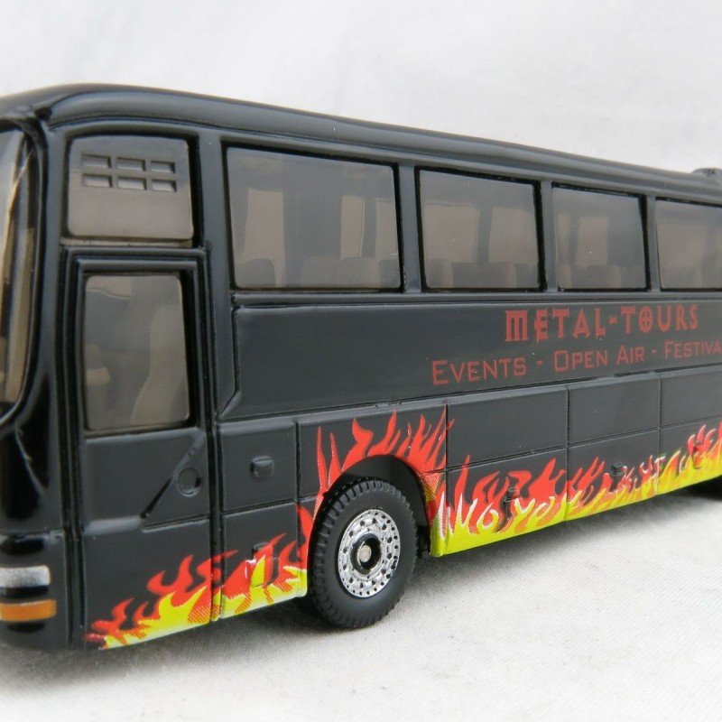 Siku 1624 - MAN Travel Coach Bus Heavy Metal Tours - Scale 1:87