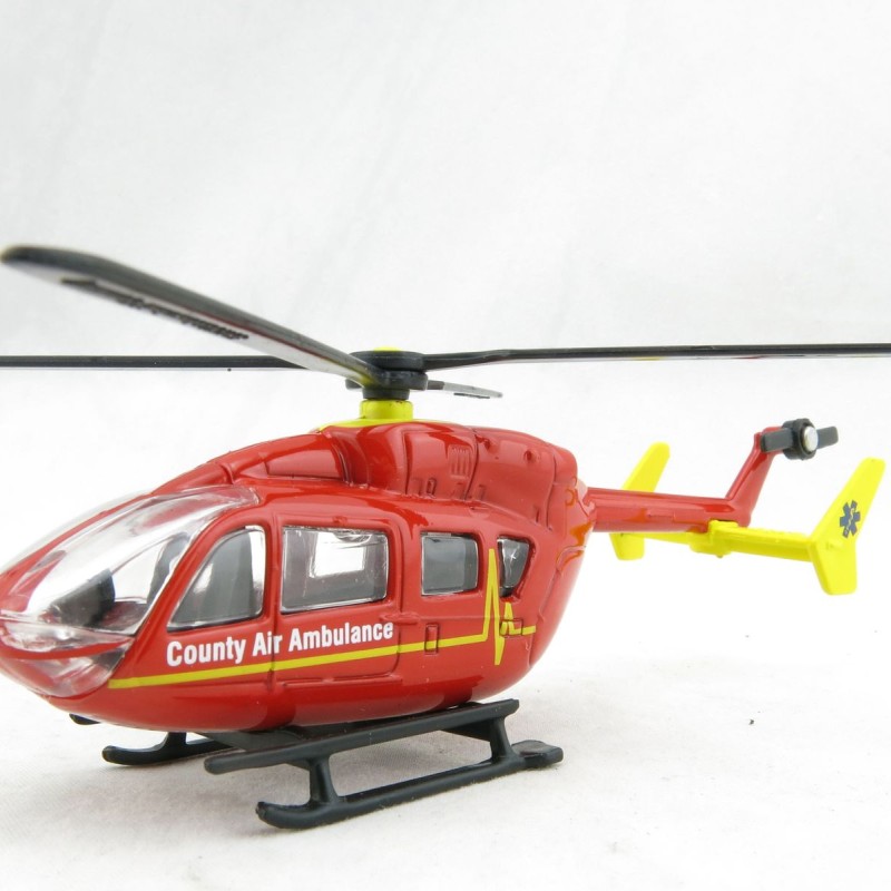 Siku 1647 Country Air Ambulance Eurocopter Helicopter - H0 Scale 1:87