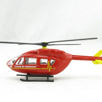 Siku 1647 Country Air Ambulance Eurocopter Helicopter - H0 Scale 1:87