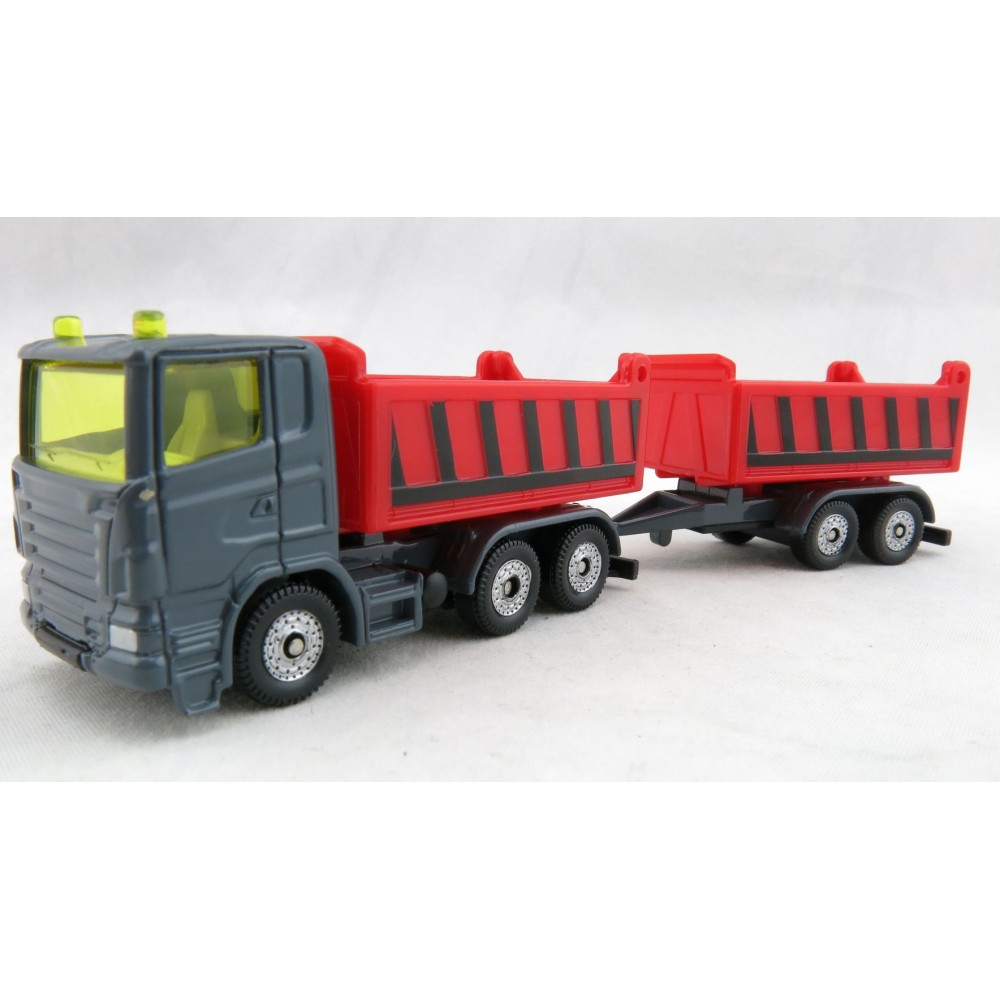 Siku 1685 - Scania Dump Truck and Tipper Trailer