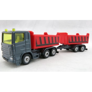 Siku 1685 - Scania Dump Truck and Tipper Trailer