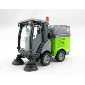 Siku 2936 - Hako Mini Road Sweeper Green Lastest Version - 1:50 Scale