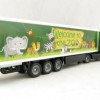 Siku 1627 - Volvo FH04 Globetrotter Truck with Box Trailer - Zoo - Scale 1:87