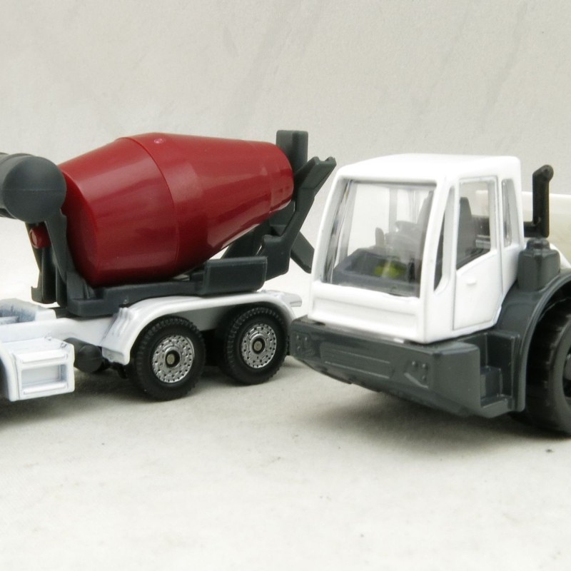 Siku 1692 - Construction Set Scania Concrete Mixer and Bergmann Dumper