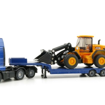 Siku 1790 - MAN TGX XXL Truck with Low Loader and JCB 457 Wheeled Loader  - Scale 1:87 
