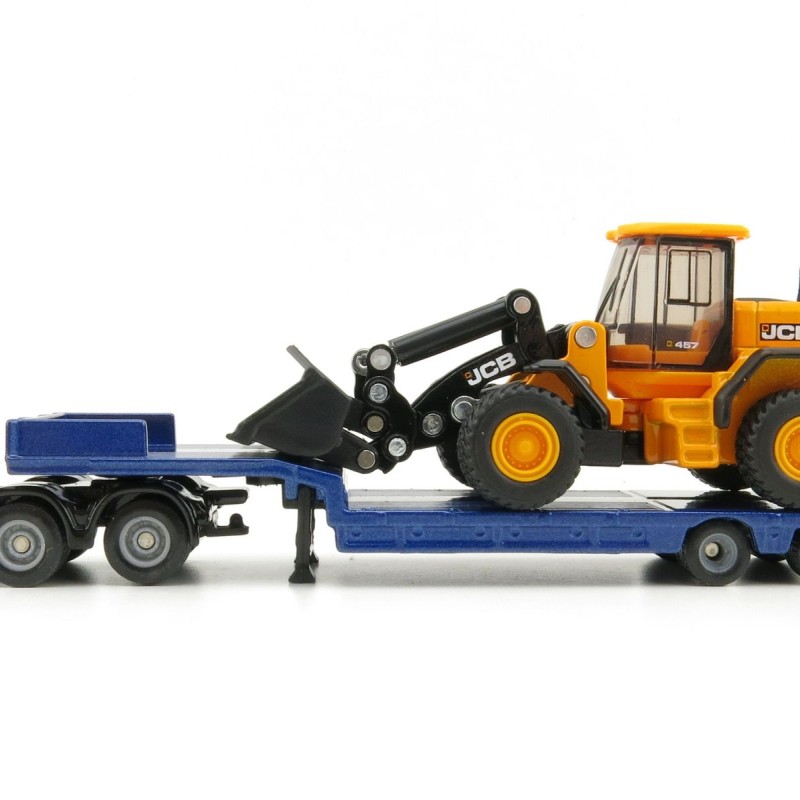 Siku 1790 - MAN TGX XXL Truck with Low Loader and JCB 457 Wheeled Loader  - Scale 1:87 