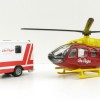 Siku 1850 - NZ Rescue Service Set Eurocopter Westpac & Mercedes Emergency Car 2020 Version - Scale 1:87