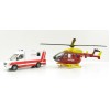 Siku 1850 - NZ Rescue Service Set Eurocopter Westpac & Mercedes Emergency Car 2020 Version - Scale 1:87