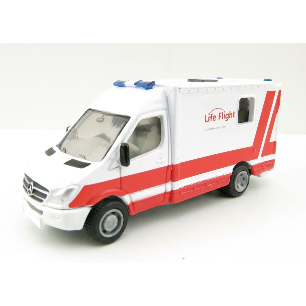 Siku 1850 - NZ Rescue Service Set Eurocopter Westpac & Mercedes Emergency Car 2020 Version - Scale 1:87