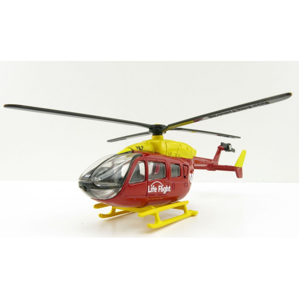 Siku 1850 - NZ Rescue Service Set Eurocopter Westpac & Mercedes Emergency Car 2020 Version - Scale 1:87