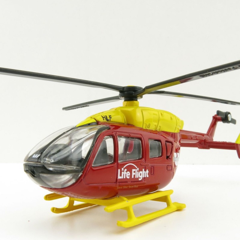 Siku 1850 - NZ Rescue Service Set Eurocopter Westpac & Mercedes Emergency Car 2020 Version - Scale 1:87