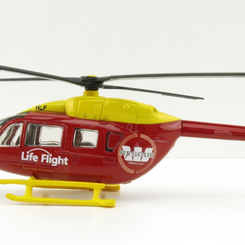 Siku 1850 - NZ Rescue Service Set Eurocopter Westpac & Mercedes Emergency Car 2020 Version - Scale 1:87