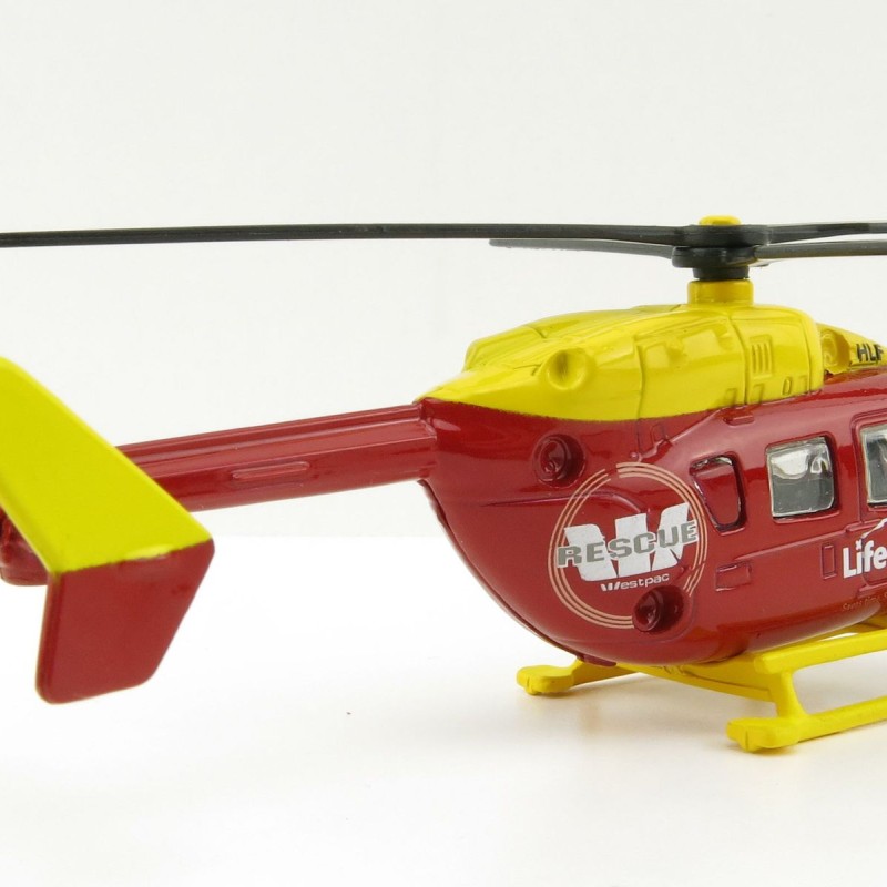 Siku 1850 - NZ Rescue Service Set Eurocopter Westpac & Mercedes Emergency Car 2020 Version - Scale 1:87