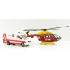 Siku 1850 - NZ Rescue Service Set Eurocopter Westpac & Mercedes Emergency Car 2020 Version - Scale 1:87