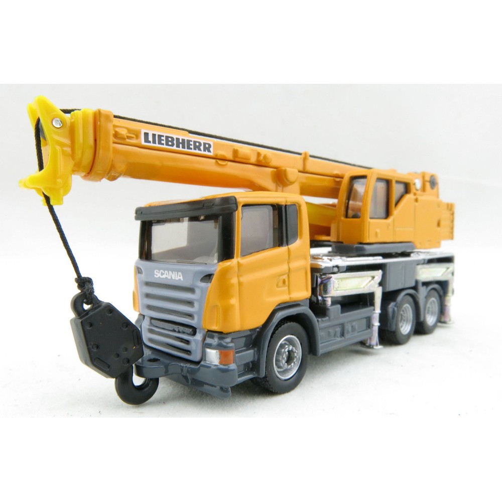 Siku 1859 - Scania Liebherr LTF 1035-3.1 Telescopic Crane Truck - Scale 1:87