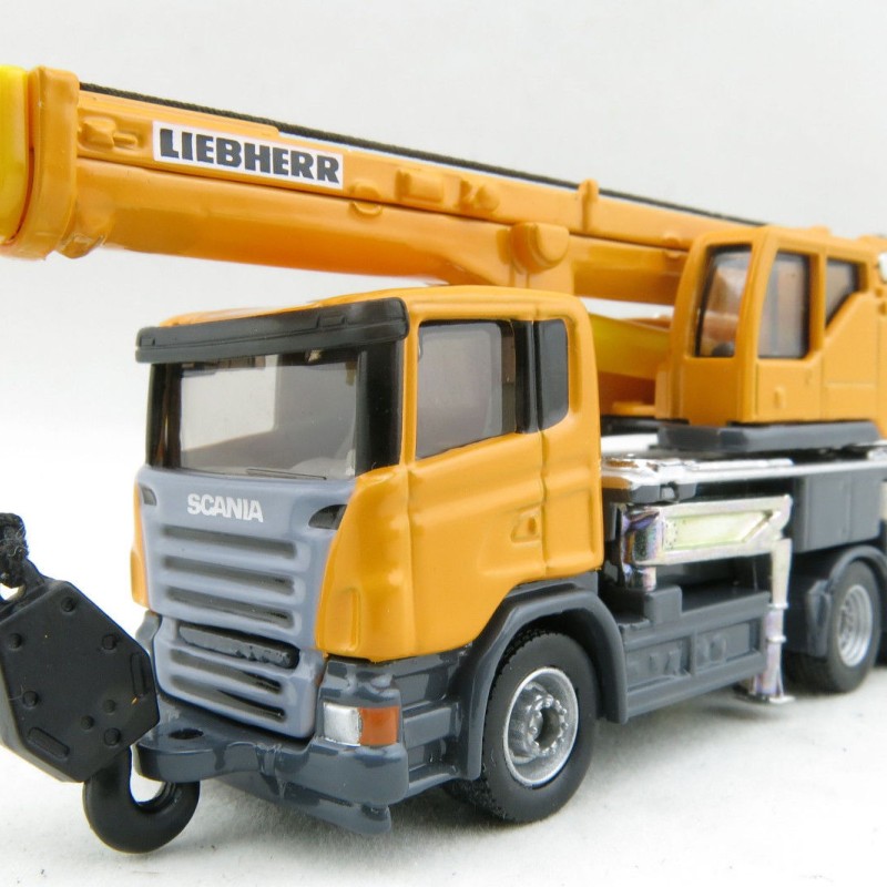 Siku 1859 - Scania Liebherr LTF 1035-3.1 Telescopic Crane Truck - Scale 1:87
