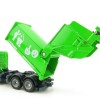 Siku 1890 - Scania Faun Rufuse Lorry Garbage Truck Green - Scale 1:87