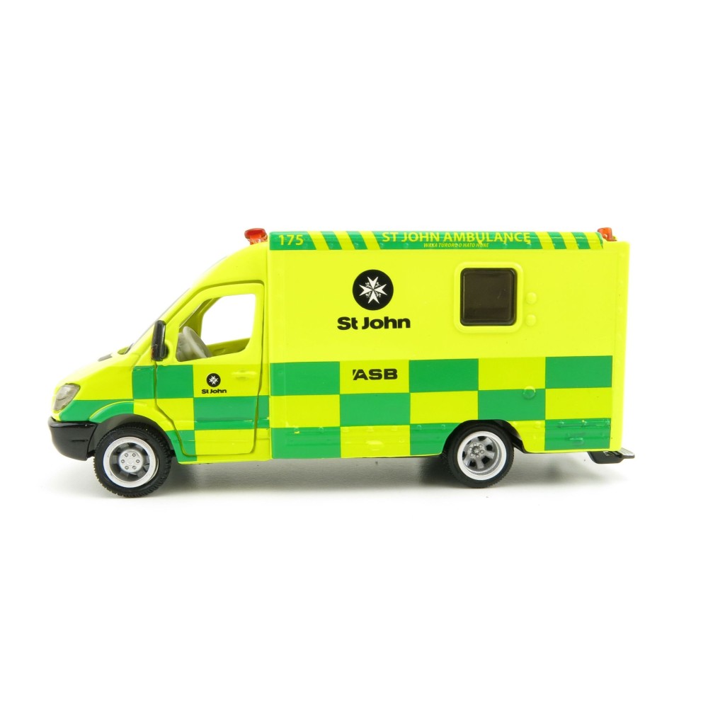 Siku 2108 NZ 1:50 Mercedes Benz Sprinter St. Johns Ambulance New Zealand Lastest Version Scale 1:50