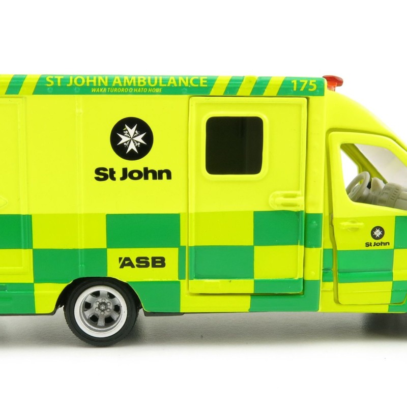 Siku 2108 NZ 1:50 Mercedes Benz Sprinter St. Johns Ambulance New Zealand Lastest Version Scale 1:50