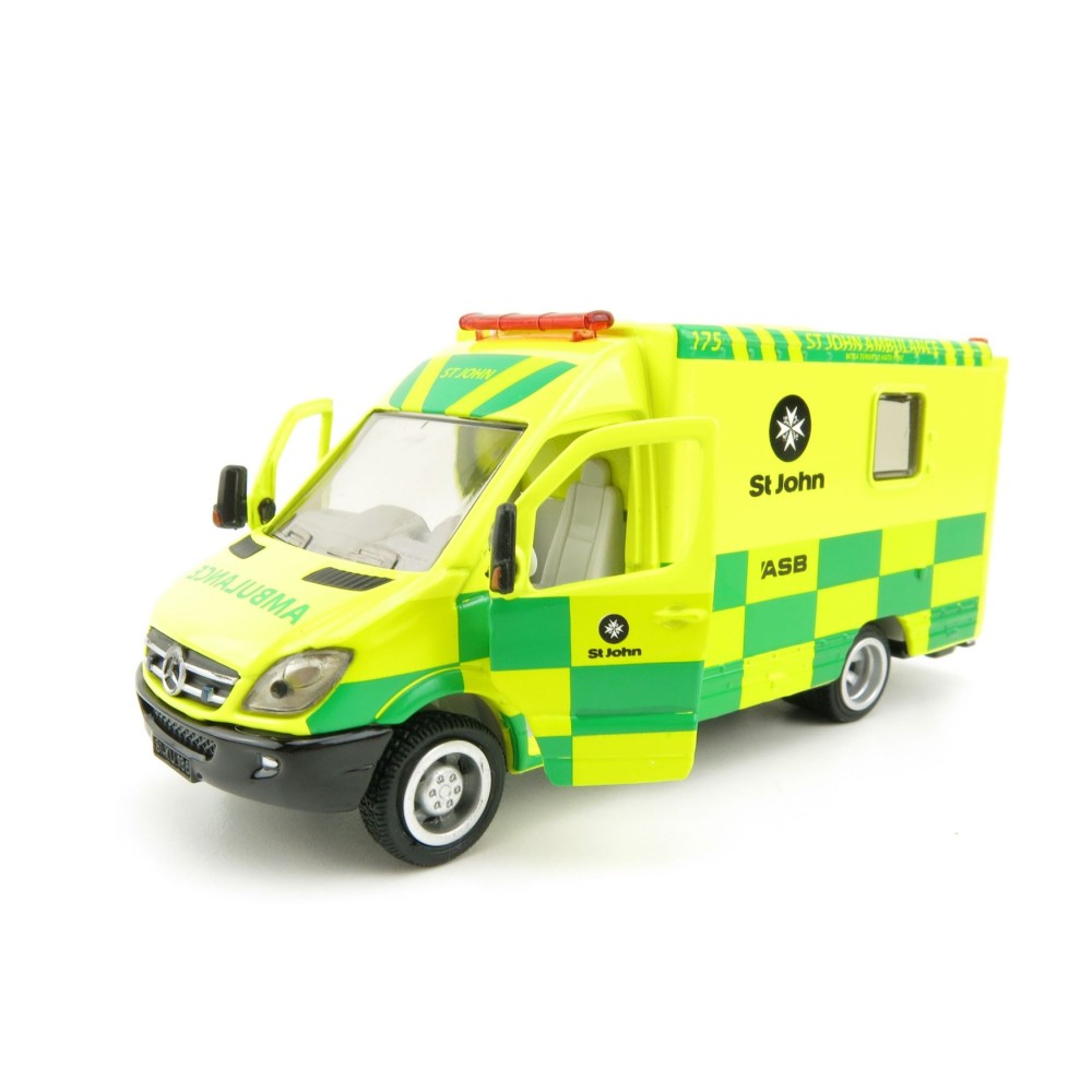 Siku 2108 NZ 1:50 Mercedes Benz Sprinter St. Johns Ambulance New Zealand Lastest Version Scale 1:50