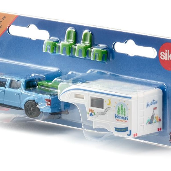 Siku 1693 - Ford F150 Pick-Up Ute with Camper 