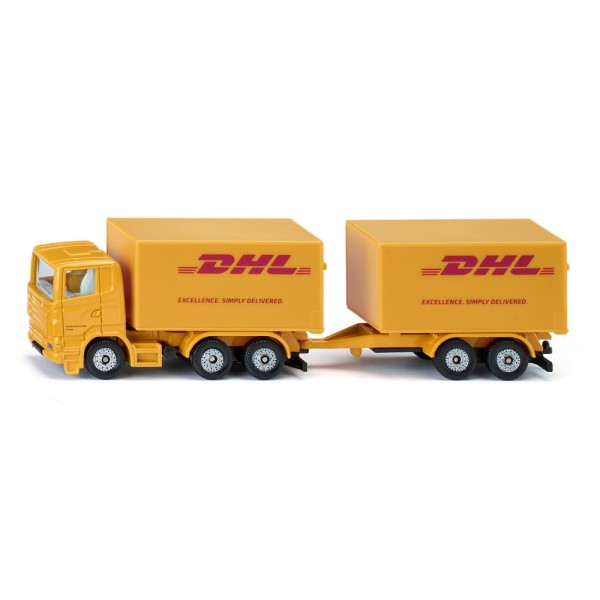 Siku 1694 - Scania Truck with Box Trailer DHL