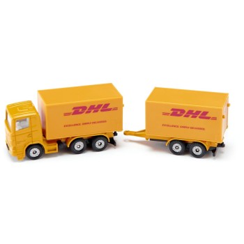 Siku 1694 - Scania Truck with Box Trailer DHL
