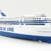 Siku 1729 -  Silja Symphony Tallink Cruise Ferry Ship 1:1000  