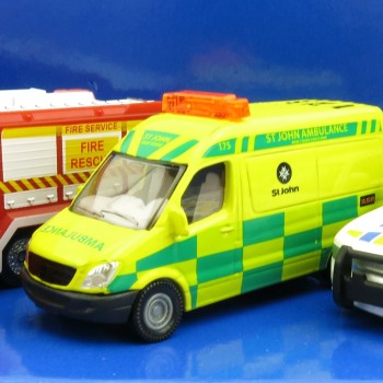 Siku 1821 NZ Emergency Set IV - Fire Service St Johns Police