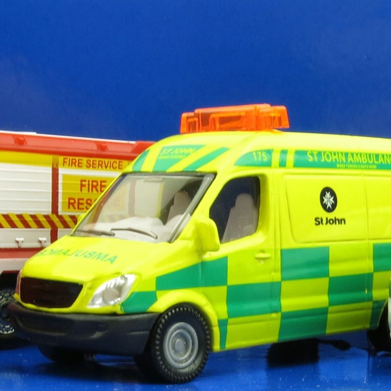 Siku 1821 NZ Emergency Set IV - Fire Service St Johns Police