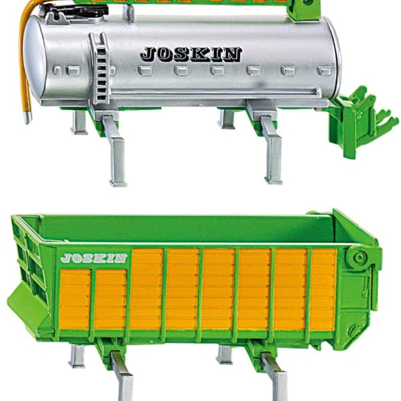 Siku 1848 - Deutz Agrotron X720 Tractor with Joskin Cargo  trailer set - Scale  1:87