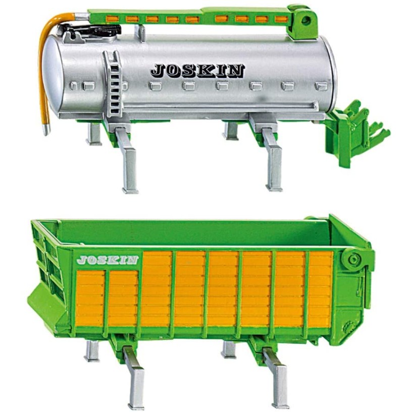 Siku 1848 - Deutz Agrotron X720 Tractor with Joskin Cargo  trailer set - Scale  1:87