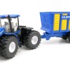 Siku 1947 - New Holland T9.560 Tractor with Silage Trailer - Scale 1:50