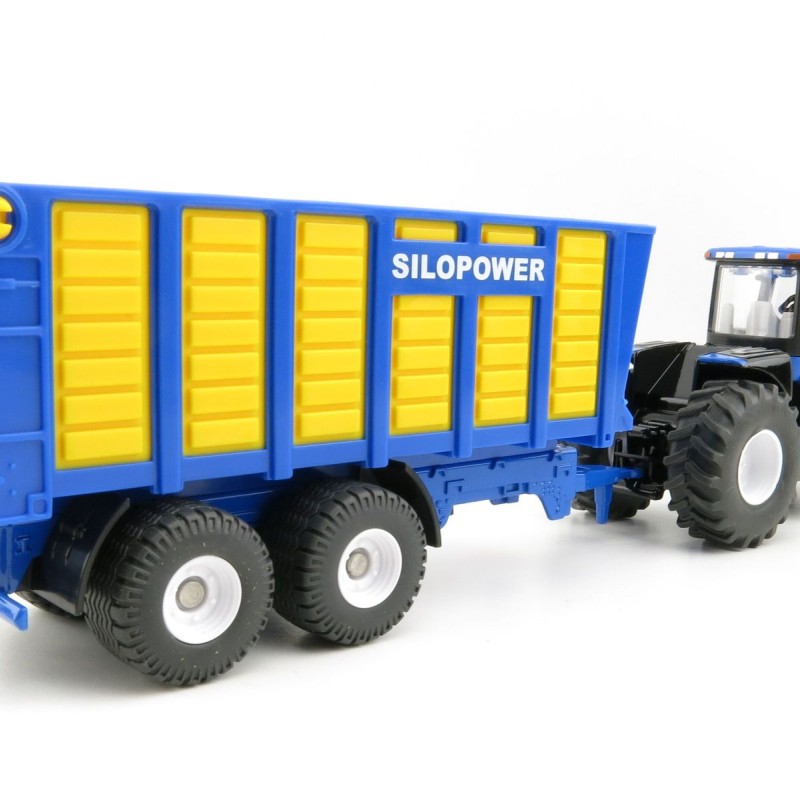 Siku 1947 - New Holland T9.560 Tractor with Silage Trailer - Scale 1:50