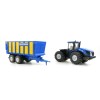 Siku 1947 - New Holland T9.560 Tractor with Silage Trailer - Scale 1:50