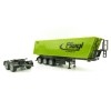 Siku 1949 - Claas Axion 950 Tractor with Frontloader,Dolly and Fliegl Tipping Trailer -Scale 1:50